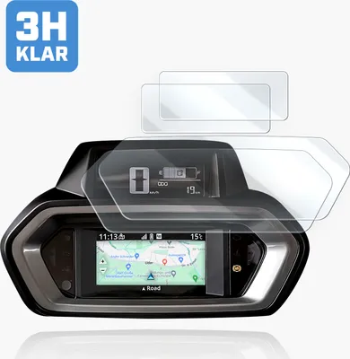 Produktbild von Tachoschutzfolie Displayschutzfolie passend für Yamaha XMAX300 2023+ 2x Klar