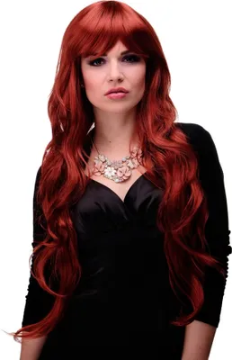 Produktbild von WIG ME UP Lange natürliche Damen Perücke Rot Dunkel-Kupferrot 6311-135