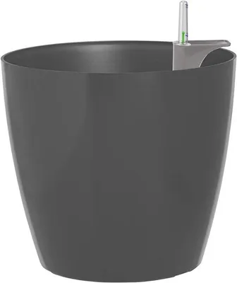 Produktbild von Famanu Blumentopf Anthrazit - Für Innen- und Außenbereich - Nachhaltig und Leicht