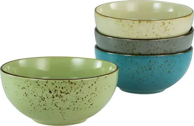 Obrázok produktu pre CreaTable, 23421, Kolekcia Nature Bunt, Buddha Bowl 4-tlg, Steinzeug
