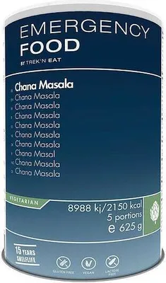 Produktbild von EMERGENCY FOOD Chana Masala Indischer Kichererbsen Eintopf