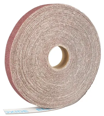 Productafbeelding van Schuurpapierrol, aluminiumoxide, 2,5 cm x 25 m, korrelgrootte 60