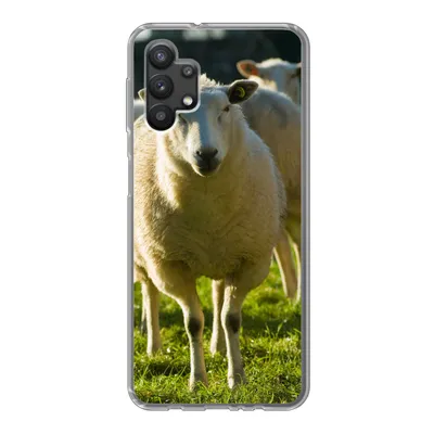 Produktbild von MuchoWow® Handyhülle Schutzhülle Hülle für Samsung Galaxy A32 5G Schafe - Tiere - Wolle Silikon Softcase Handy Hülle - Softcase