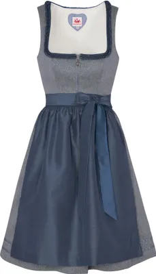 Produktbild von Spieth & Wensky - Damen Trachten Dirndl in großen Größen, Diva (421310-1012), Größe:42, Farbe:Blau (2016)