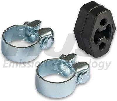Produktbild von HJS Montagesatz Schalldämpfer 82 11 9160 für VW Lupo (6X1, 6E1)
