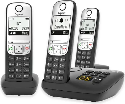 Produktbild von Gigaset A690 A Trio schwarz