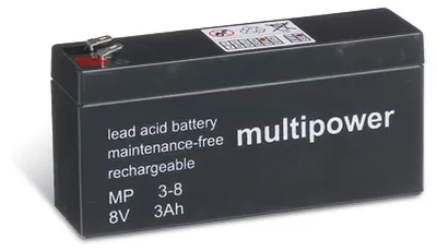 Image de Powery batterie au plomb (multipower) MP3-8