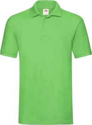 Produktbild von Fruit of the Loom Herren Premium Baumwolle Pique Polo Shirt PC3887 (3XL) (Limone)