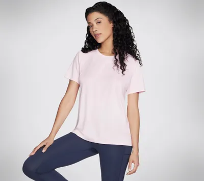 Produktbild von Skechers Damen T-Shirt GODRI SWIFT TEE rosa, Größe S (TS104)