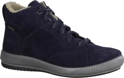 Produktbild von Legero Tanaro 5.0  0001878000 Damen, Boots, Leder, Dunkelblau, wasserdicht, - Damenschuhe Modische Stiefelette / Boots, Blau, leder (velour), absatzh&oumlhe: flach