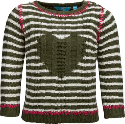 Immagine prodotto di Maglia a cuore per bambini a righe verdi di Lief