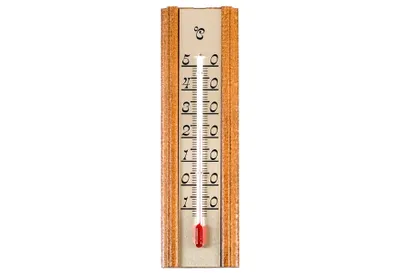 Image de TFA 12.1014 Thermomètre d'intérieur avec corps en chêne, -10 à 50 °C, 14 x 4 cm, naturel