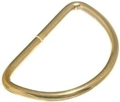 Produktbild von Packung mit 40 D-Ringen aus Metall für Gardinen, 25 mm