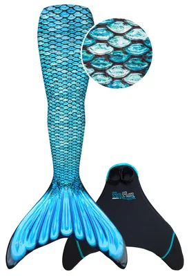 Produktbild von Fin Fun Tidal Teal, Adult XS (36-38)