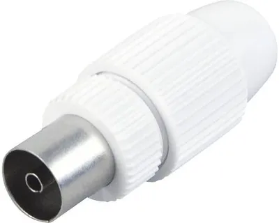 Produktbild von Schwaiger KST21 532, DIN 45325, Weiblich, Weiß