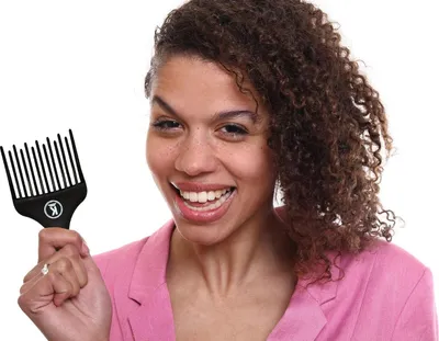 Produktbild von Grof Fingerstyler Afro Kam - Natürliche Locken - 1 Stück