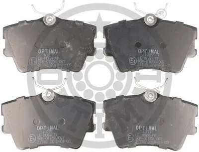 Produktbild von OPTIMAL Bremsbeläge Satz Hinten Bremsklötze für VW Transporter IV Bus (70B, 70C, 7DB, 7DK, 70J, 70K, 7DC, 7DJ) BP-10277