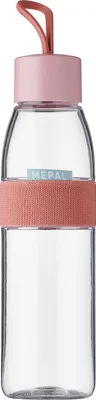 Produktbild von Mepal - Wasserflasche Ellipse - Wiederverwendbare Trinkflasche - Auslaufsichere - Geeignet für kohlensäurehaltige Getränke - BPA-frei - 500 ml - Vivid mauve