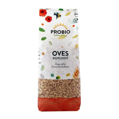Obrázek produktu pro Oves bezpluchý BIO 500 g PROBIO