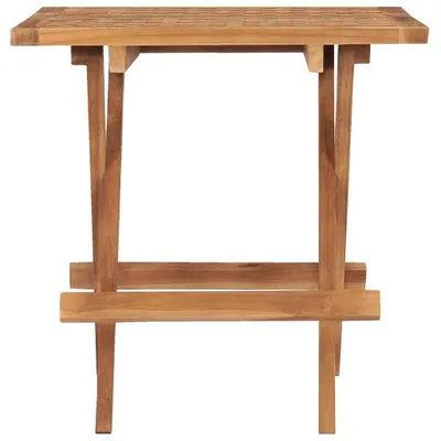 Immagine prodotto di Tavolo da Giardino Pieghevole 50x50x50 cm in Massello di Teak