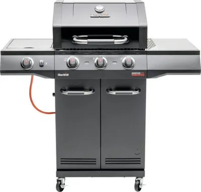 Produktbild von Gasgrill Char-Broil Advantage CORE B 3 schwarz metallic inkl. 3 Brenner + Seitenbrenner Deckelthermometer, Grillrost