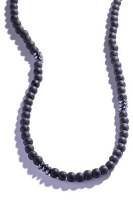 Immagine prodotto di Collana di perle nere da uomo MCGN5078