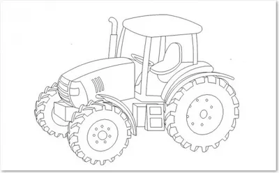 Produktbild von Laubsägevorlage Traktor, 1Stück
