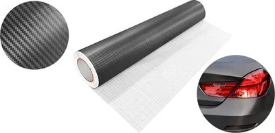 Produktbild von Carbon Folie 75x200 cm - Carbon 3D Graphit - Carbonfolie matt mit Luftkanal-Kleber und UV-Schutz - Selbstklebend Autofolie für Innen und Außen - Auto Folierung für Tuning - Carwrappingfolie