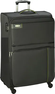 Produktbild von Bordgepäck Trolley klein 55 cm Leichte Stoff Rollen Koffer 35 Li Grau Bowatex