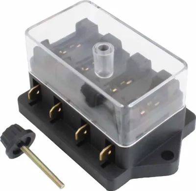 Immagine prodotto di Scatola portafusibili standard, generic porta fusibile, per auto barca marina, a 4 vie Satra