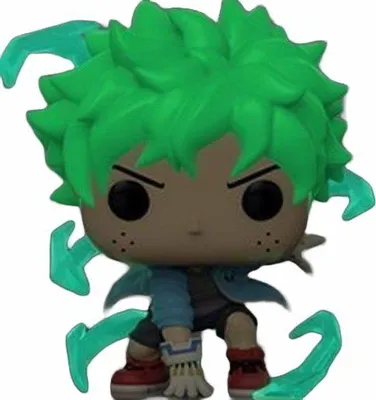 Zdjęcie produktu dla Figurka winylowa POP! Animation Deku w rękawiczkach z My Hero Academia — ekskluzywna GITD
