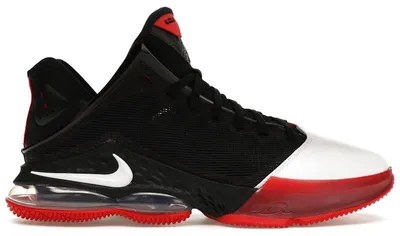 Produktbild von Nike LeBron 19 Low Black White University Red - EU 43