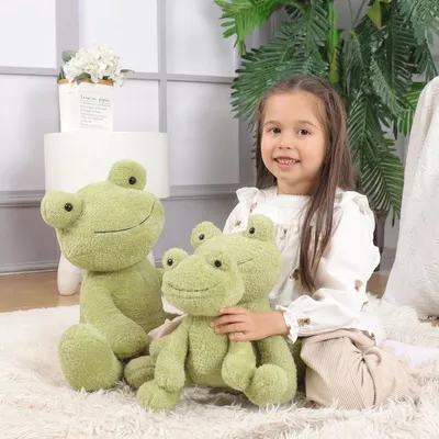 Kuscheltier Frosch 30 cm, Hauptbild