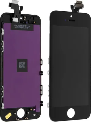 Produktbild von Apple, LCD-Komplettset + Touchscreen kompatibel – Schwarz für iPhone 5, Schwarz