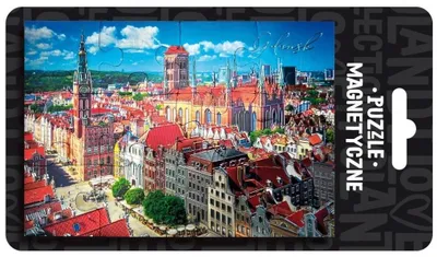 Productafbeelding van Magnes puzzel Gdańsk ILP-MAG-PUZZ-GD-02