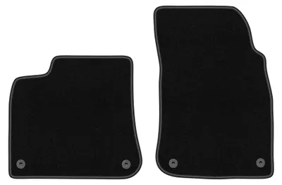Immagine prodotto di Tappetini anteriori in moquette per Audi Q8 2020- (SUV) – 2 pezzi, neri, su misura – Wielganizator BASIC