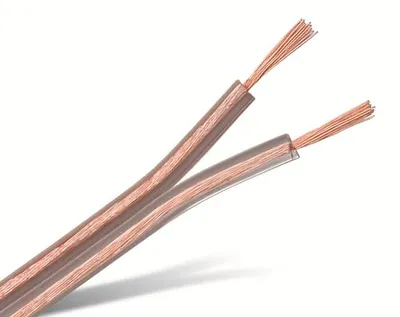 Zdjęcie produktu dla Kabel głośnikowy PURELINK, 2 x 0,75 mm², 50 m, przezroczysty, CCA