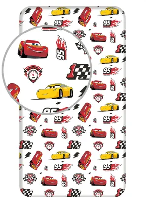 Produktbild von JERRY FABRICS Blatt Cars 3 McQueen Baumwolle, 90/200 cm