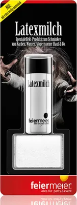 Produktbild von Hochwertiger Flüssiglatex für Spezialeffekte und Horror Make-up, weiß, 28,3ml