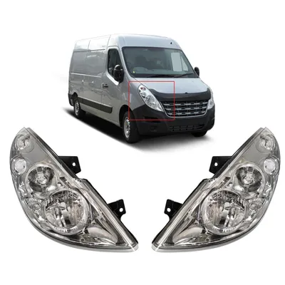 Image de 2 phares avant pour Renault Master Opel Movano B 2010-2014 L+R