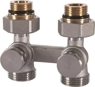 A close-up studio shot of a plumbing fitting.
