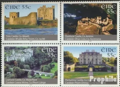Produktbild von Briefmarken Irland 2007 Mi 1754-1757 Viererblock (kompl.Ausg.) postfrisch Schlösser