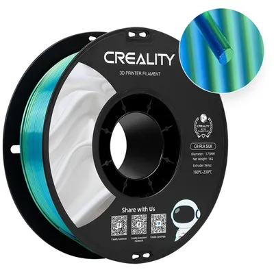 Immagine prodotto di Creality SILK BLUE GREEN 1.75mm 1kg