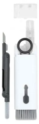 Produktbild von Nedis, 7-in-1 Reinigungskit 5ml für Bildschirm Ohrhörer und Tastatur, Schwarz / Weiß