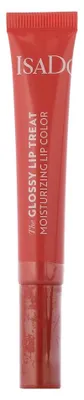 Zdjęcie produktu dla IsaDora Balsam do ust Glossy Lip Treat, nawilżająca pomadka do ust, odcień 61 Pink Punch (13 ml)