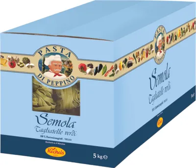 Produktbild von Recheis Semola Tagliatelle grün 5000g