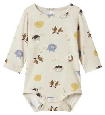 Produktbild von NAME IT Herren Nbmlarm Ls Body, Peyote Melange, Numeric_50