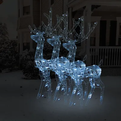 Obrázok produktu pre Nábytok LED sob 3 ks. Akryl 120 cm studená biela - Vianočné girlandy 3154346