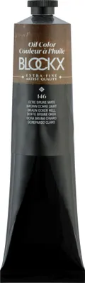 Image de Blockx peinture à l'huile, ocre brun clair - tube 200ml - ocre brun clair 216146BXC
