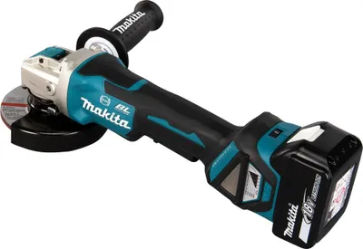 Image de Makita DGA519RTJ - Meuleuse d'angle - sans fil - 125 mm - 2 batteries - 18 V